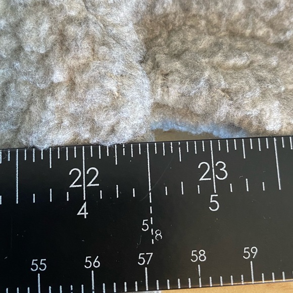 Madewell Polar Fleece Sherpa Sweatshirt Women’s Size S - Picture 6 of 6